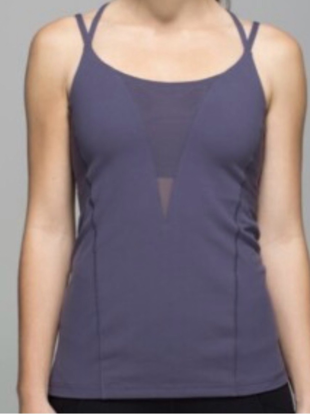 lululemon athletica Double-Strap Plum Mesh-Inset Tank - Picture 8 of 9